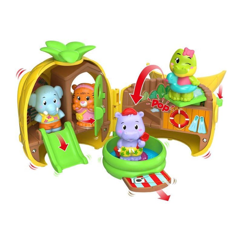 Coffret de Jeu Anana'Splash avec Piscine et Toboggan - Sophie la Girafe