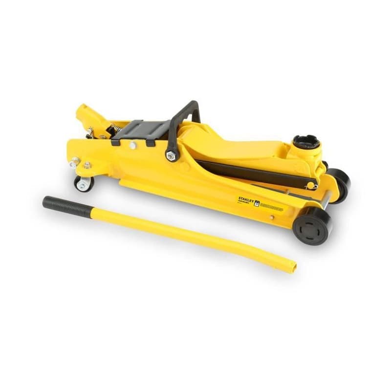 Cric 2 Tonnes STANLEY - Hauteur réglable de 85 à 381 mm - Jaune