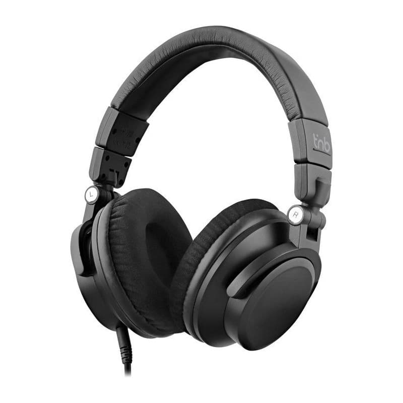 Casque Filaire T'nb M30 pour Studio - Noir, Pliable et Confortable