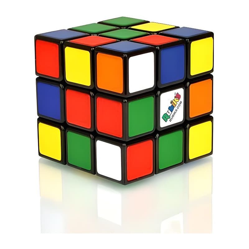 Rubik's Cube 3x3 Multicolore - Casse-tête emblématique pour enfants à partir de 8 ans