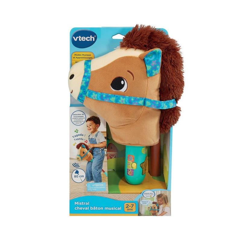 Cheval Bâton Musical Mistral VTECH BABY - Aventure Éducative Multicolore