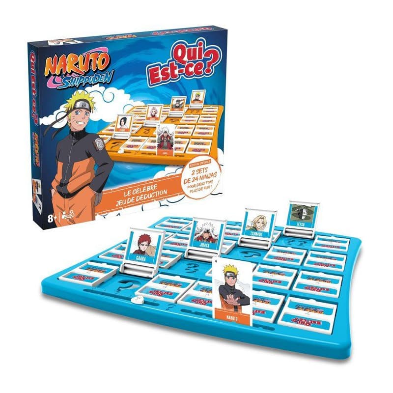 QUI EST-CE ? Naruto Shippuden - Jeu de société de déduction