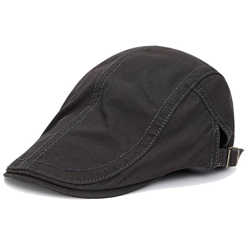 KeepSa Cotton Réglable Vintage Casquette Beret Homme Respirant Casquette Plate Protection Solaire Béret Newsboy Cap Gatsby Ivy I