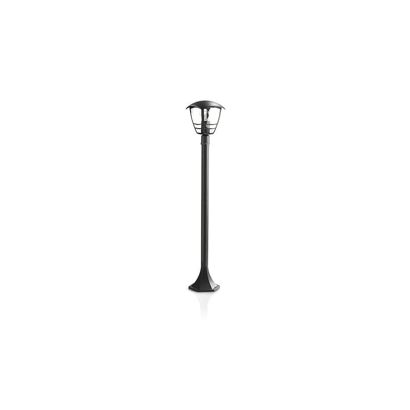 Poteau extérieur Philips MyGarden Creek noir (nécessite 1 ampoule E27 de 60 watts)