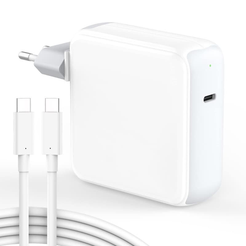 Chargeur Mac Book Pro, 96W Chargeur USB C Compatible avec MacBook Pro 16/15/ 14/13 Pouces, MacBook Air 2020/2019/ 2018, iPad, Al