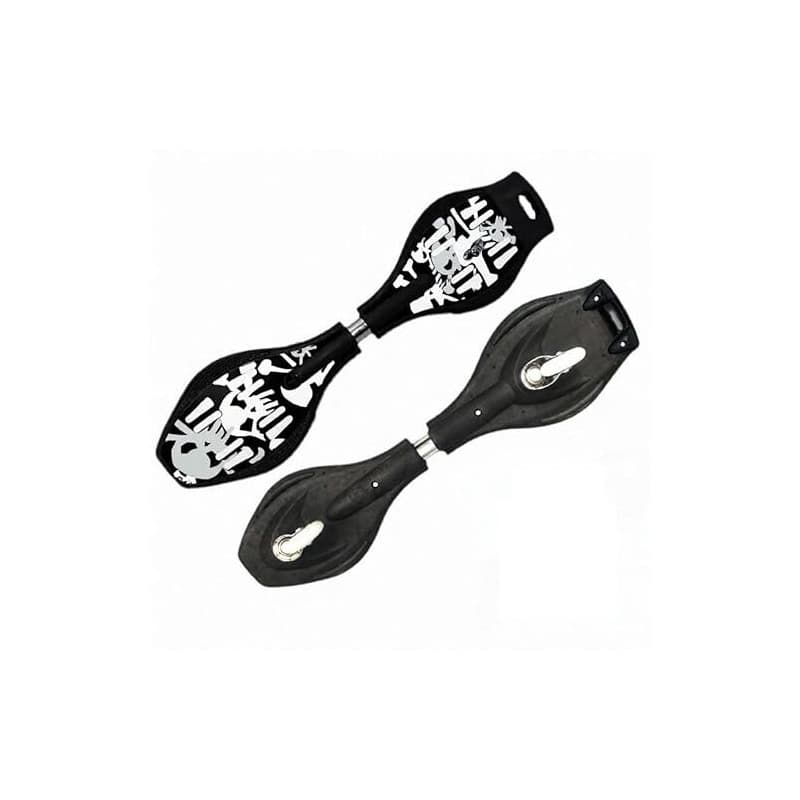 Halay Planche à Vagues avec waveboards LED - Noir - Sac de Transport Gratuit