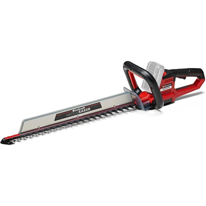 Einhell Taille-haies sans fil ARCURRA 18/55- Solo Power-X-Change (18V, Longueur de coupe 55cm, collecteur de taillures) Livré sa