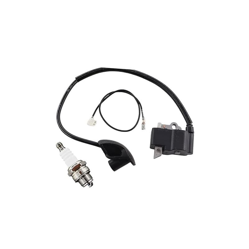MCHNIC Bobine d'allumage avec bougie d'allumage pour STIHL FS120 FS120R FS200 FS200R FS250 FS300 FS350 FR350 BT120 BT120C BT121