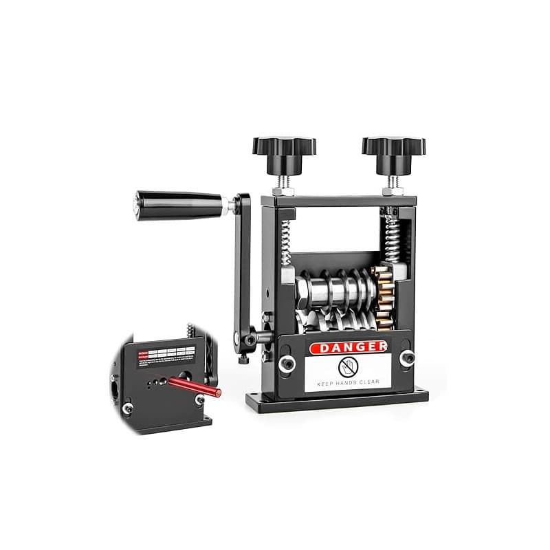 Denudeur Cable Electrique, Orifesio Machine à Dénuder le Cuivre Manuelle avec 6 Canaux et 5 Lames, Denudeur Cable pour 3 à 17 mm