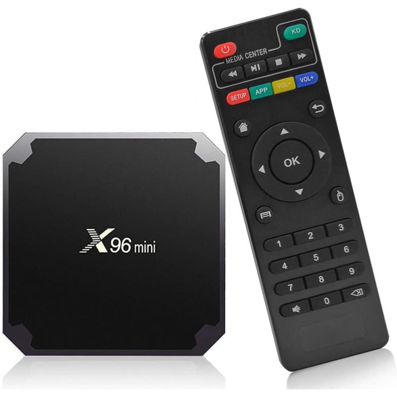 Box Android TV 4K X96 Mini Android TV Box 2Go/16Go Lecteur Multimédia de Diffusion en Continu Android 11 Best Chip AmlogicS905W2