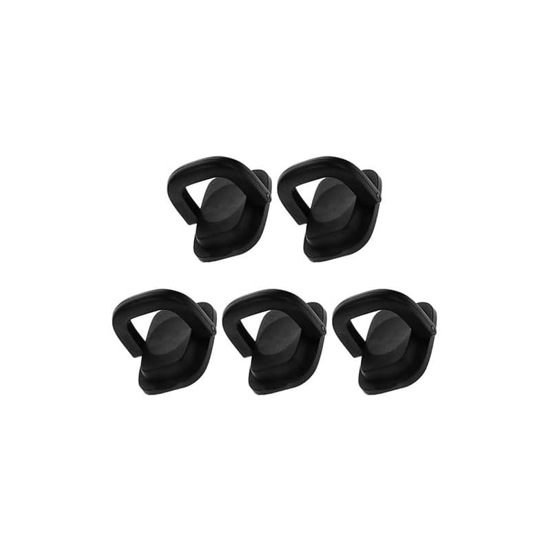 GARVALON Lot de 5 Boutons de Couvercle de Casserole Pliables en Plastique Universels Résistants à la Chaleur Compacts et Réutili