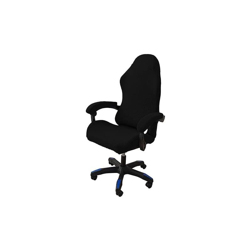 tintoke 4 Pièces HoussedeChaisedeBureauavecAccoudoirs,HoussesdeChaise de Gaming,HousseFauteuilBureau Lavable,Antidérapant,convie