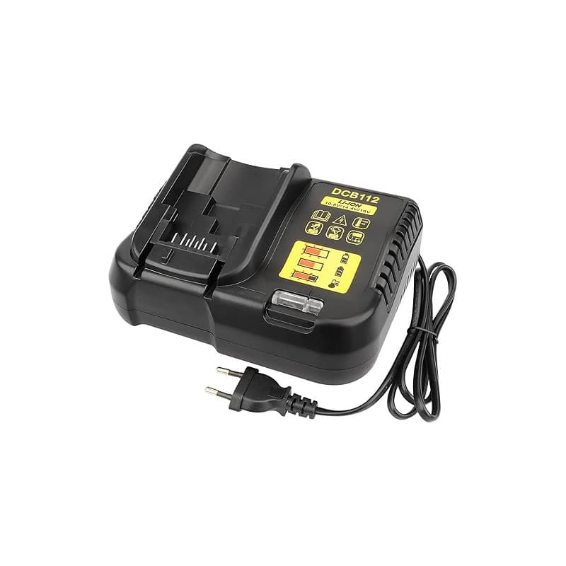 Chargeur de Batterie Li-ION 10,8 V -18 V pour DeWalt DCB112 DCB115 XR Multi Voltage