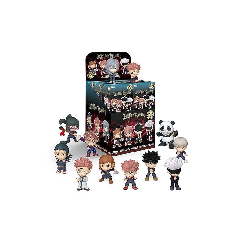 Funko Mystery Mini - Jujutsu Kaisen - 1 of 12 to Collect - Styles Vary- Mini-Figurine en Vinyle à Collectionner - Idée de Cadeau