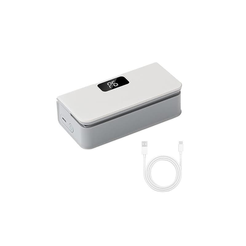 Mini Scelleur, 2 en 1 Scelleuse de Sacs Magnétique avec Cutter Caché, 6 Niveau Chaleur, Machine de Scellage Manuelle pour le Sto