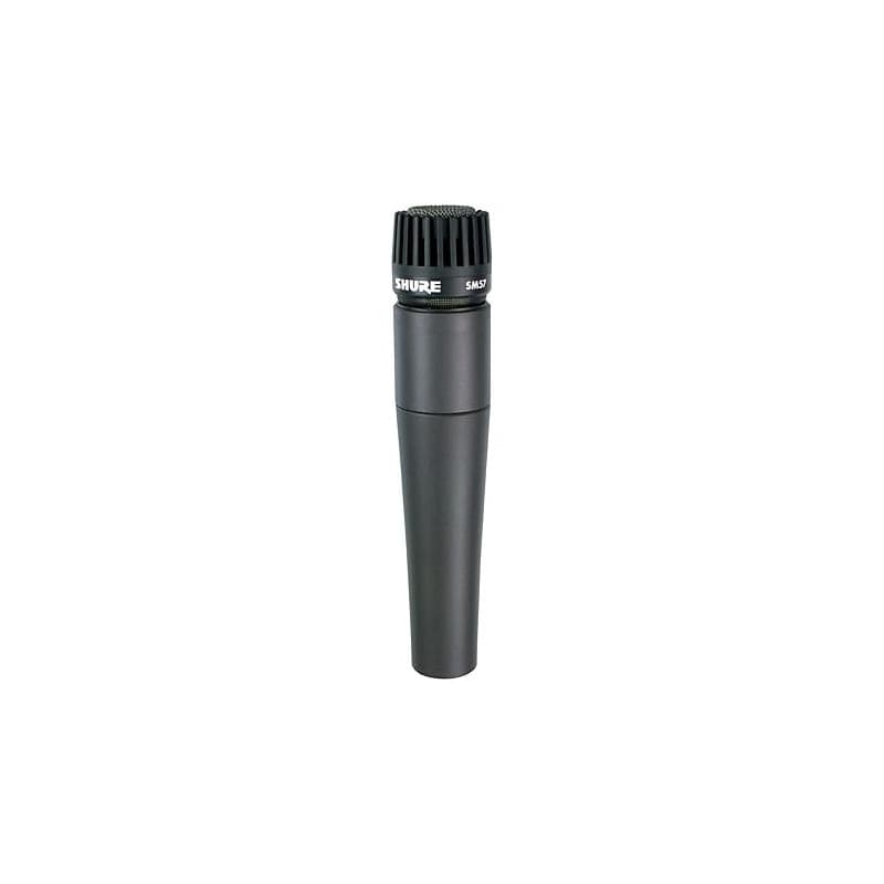 Shure SM57 Microphone D'Instrument Dynamique Cardioïde de avec Support D'Amortisseur Pneumatique, Pince à Micro A25D, Sac de Ran