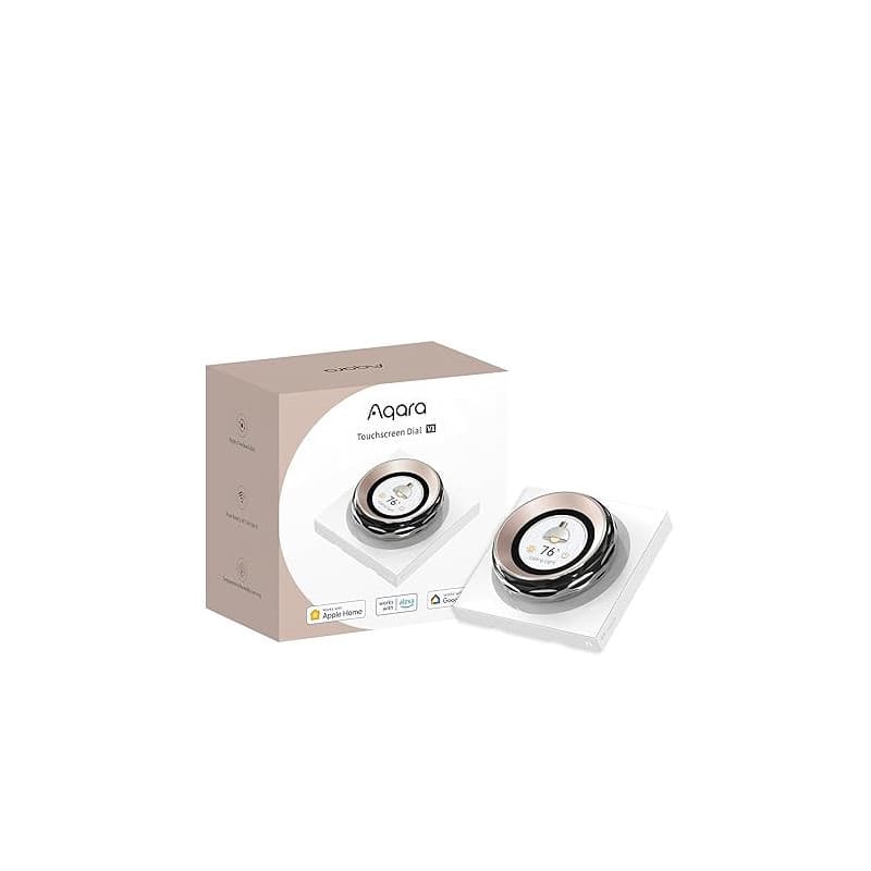 Aqara Cadran à Écran Tactile V1 UE, avec Neutral, 2 Interrupteurs Électriques & 6 Interrupteurs sans Fil, Contrôle Appareil/Scèn