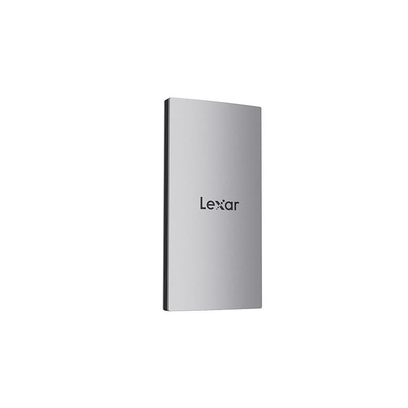 Lexar ES3 SSD Externe 2To, USB3.2 Gen2 Portable SSD, PSSD jusqu'à 1 050Mo/s en Lecture, 1 000Mo/s en écriture, Disque SSD Extern