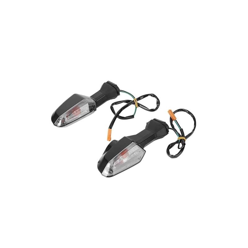 EBTOOLS Lumière de clignotant de moto, voyants de clignotant de moto LED adaptés pour Z250 Z750 Z750R Z800 Z900 Z1000 250300650