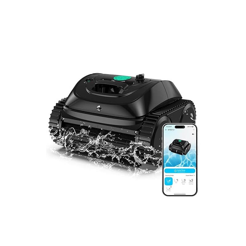 WYBOT C1 Robot Piscine Fond et Parois 150 Min Aspirateur Piscine avec Planification Intelligente des itinéraires, Nettoyage enti