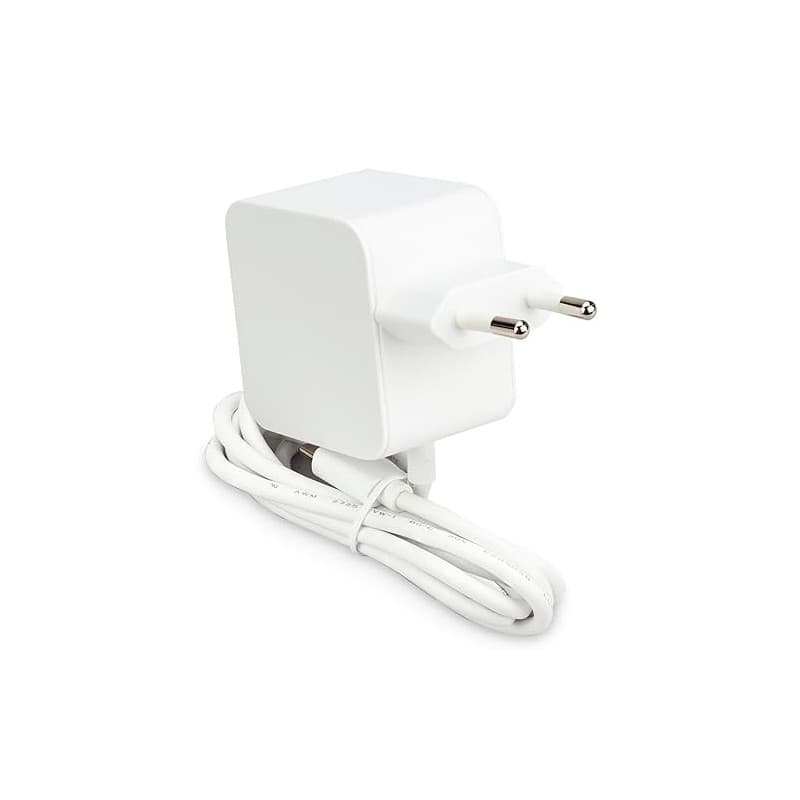 Bloc d'alimentation Officiel Raspberry Pi 5 USB-C 27 W, USB-C Power Supply, Blanc