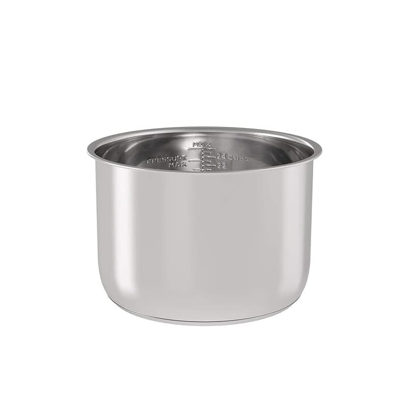 Sicheer Rechange en acier inoxydable pour pot intérieur de casserole compatible avec Ninja Foodi 8 l