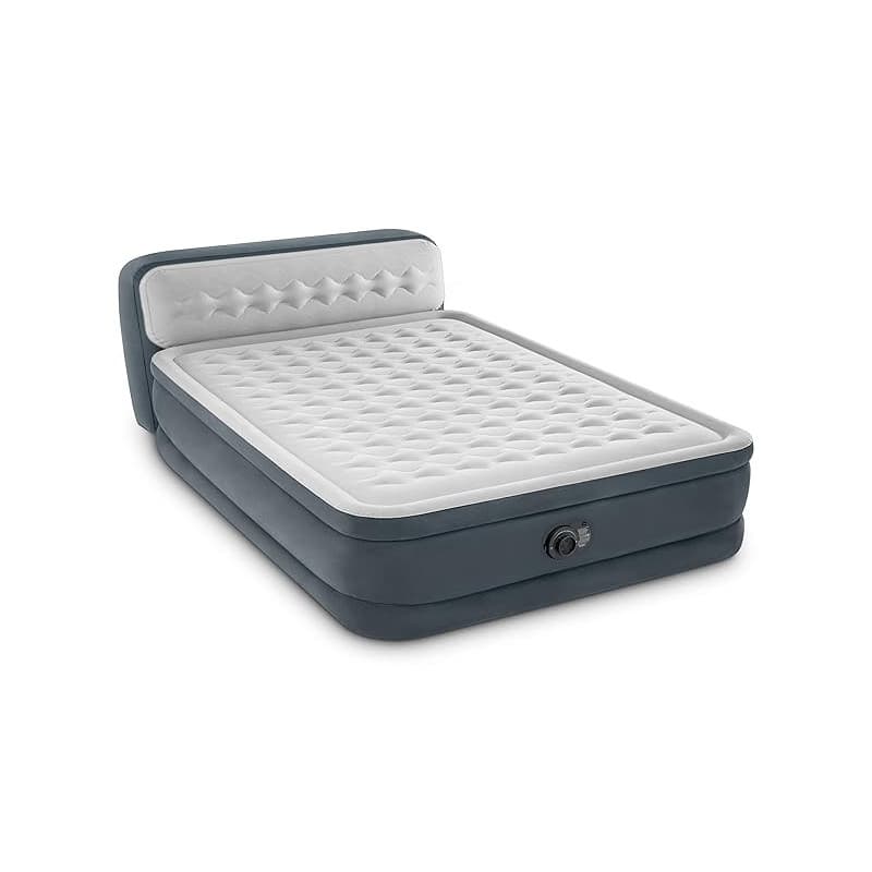 Intex - 64448ND - Lit D'Appoint Ultra Plush avec Tête de Lit - Électrique 2 Pers