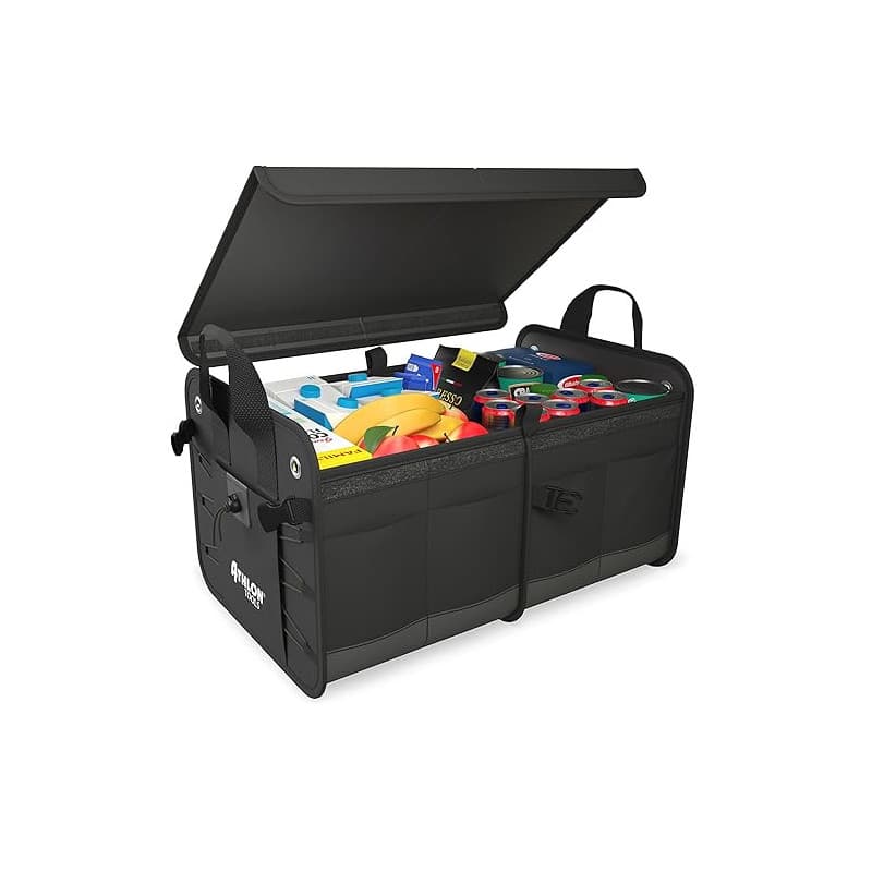 ATHLON TOOLS Sac pour Coffre de qualité supérieure, avec Couvercle - Vainqueur du Test comparatif 06/2022 très Bon - Organiseur