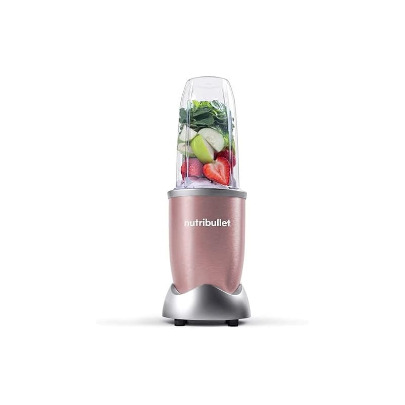 nutribullet Pro 900 Watt, Blender Électrique, Hachoir, verre de 700 ml NB904RG, Rose Gold