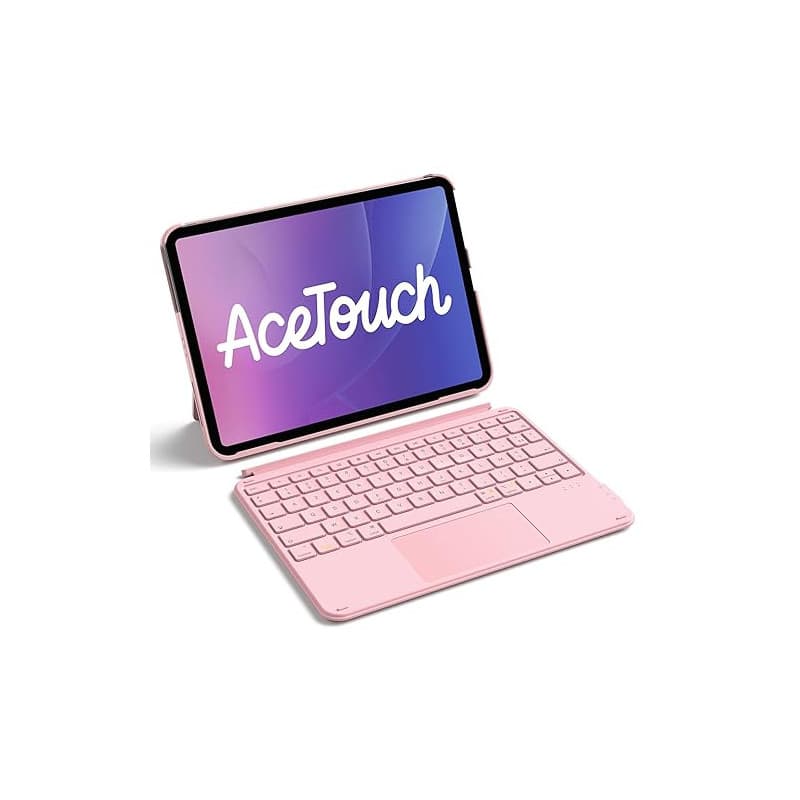 Inateck Coque Clavier pour iPad 11e/10e Gén, pour iPad 10e (10,9")/11e (2025 A16), Air 11" M3/M2, Air 6/5/4e, Pro 11 4e-1re, Cla