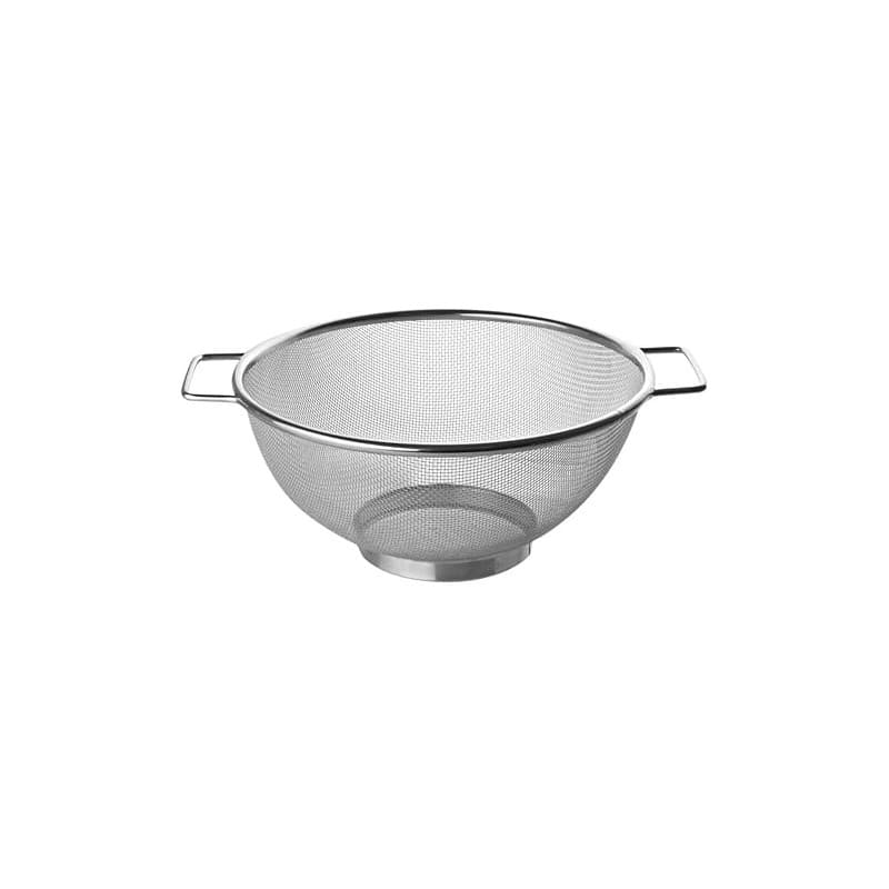 Fackelmann 28333 Passoire Tamis INOX, passoire, Tamis, passoire Chinois, Acier Inoxydable, Argent, 26 x 11,5 cm