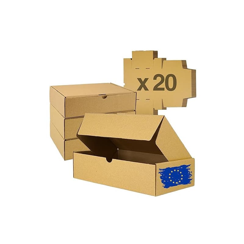 Boite Cadeau Carton 20Pcs | Petite Boite Carton | Boite Expedition Cartons | Emballage Cadeau Boite | Petit Carton pour Colis| L
