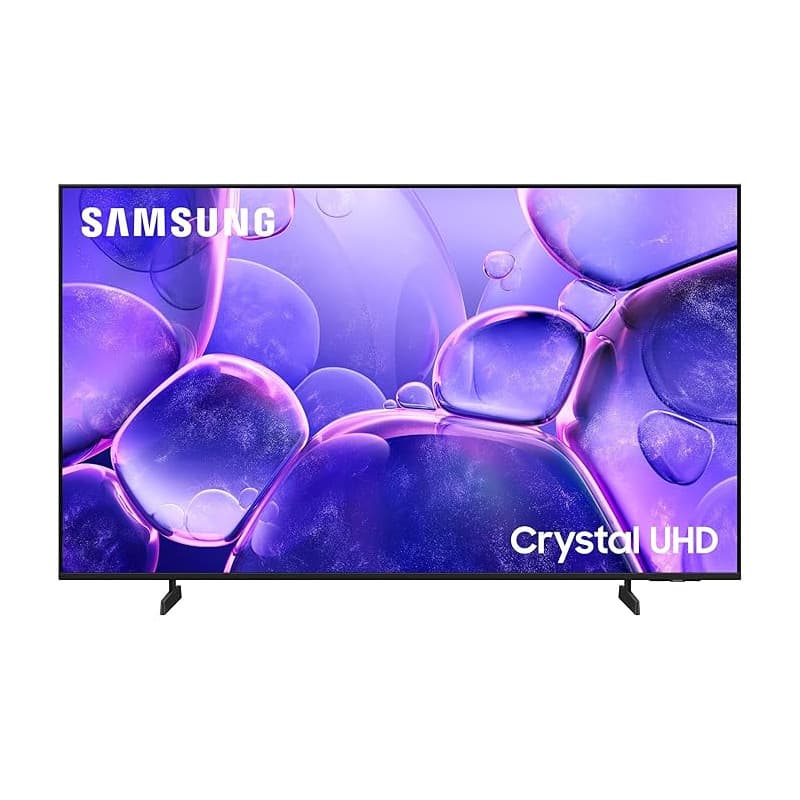 Samsung TV 55 Pouces Crystal UHD 55U8075F 4K Smart TV, Bluetooth, WiFi, Airplay, Crystal Processor 4K, HDR, Q-Symphony, Knox Sec