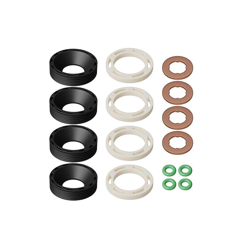 Joint Injecteur 1.6 HDI, Kit de Joints Toriques D'injecteur Diesel, Kit de Rondelle Joints d'injecteur Diesel, pour Peugeot Ford