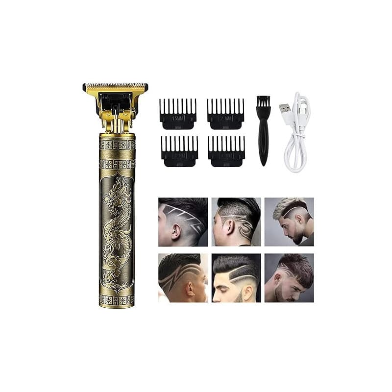 Tondeuse Cheveux Hommes,Tondeuse Barbe Professionnel Finition,Rasoir Electriques Hommes,Sans Fil Brostyle Tondeuse Precision Rec