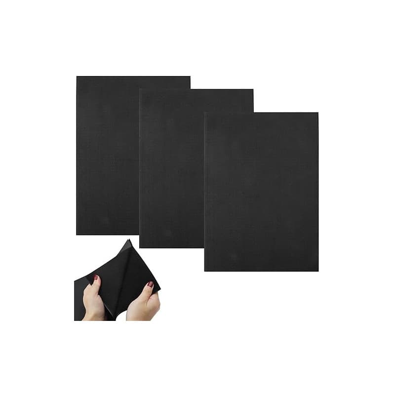 VOSSOT Lot de 3 Bandes Scratch à Coudre - Fermeture pour Tissu - Large et Non Adhésif