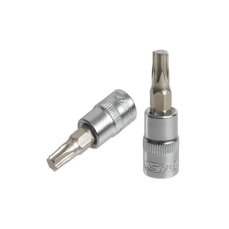 KS Tools 922.1484 - Douille tournevis TORX® 1/4'', L.37 mm - T30 - Gamme ULTIMATE® - En Chrome Vanadium - Finition chromée satin