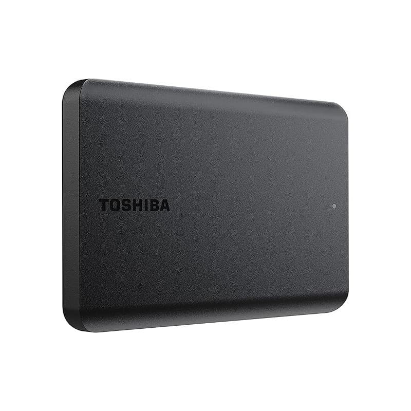 Disque dur externe portable Toshiba Canvio Basics HDTB510XK3AA, 1 To, USB 3.0, Noir