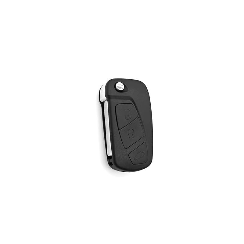 JZK 3 Boutons Clé de Remplacement pour Ford Ka, télécommande de Voiture, Coque de clé de Voiture pour Ford KA MK2 2008-2016, Coq