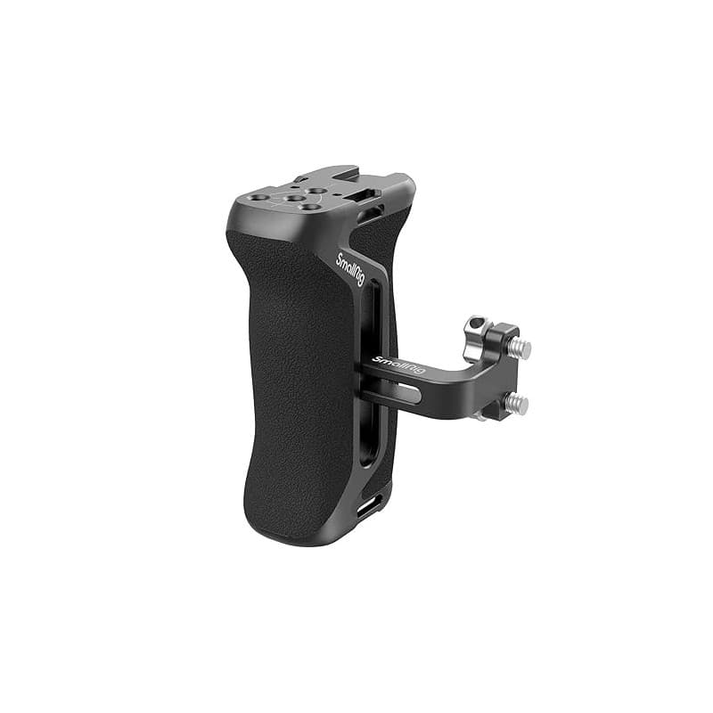 SMALLRIG Poignée Latérale en Aluminium pour Cages de Caméra, Poignée Latérale Ergonomique Universelle avec Trou de Localisation