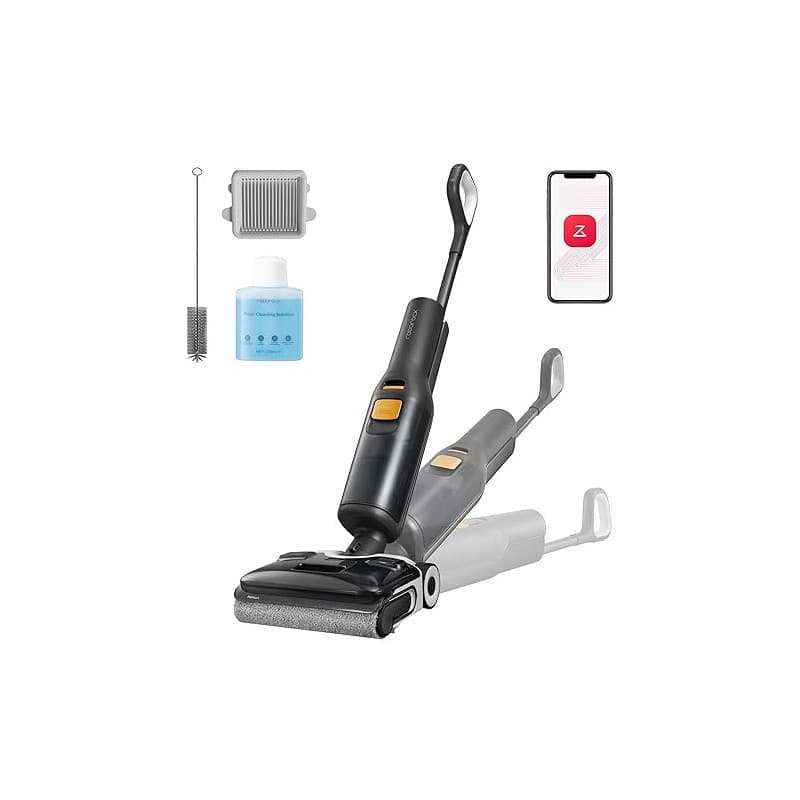 roborock F25 XT aspirateur Laveur sans Fil 20 000 Pa, Tout-en-Un pour sols durs, zéro enchevêtrement, séchage Rapide à 90 °C, in