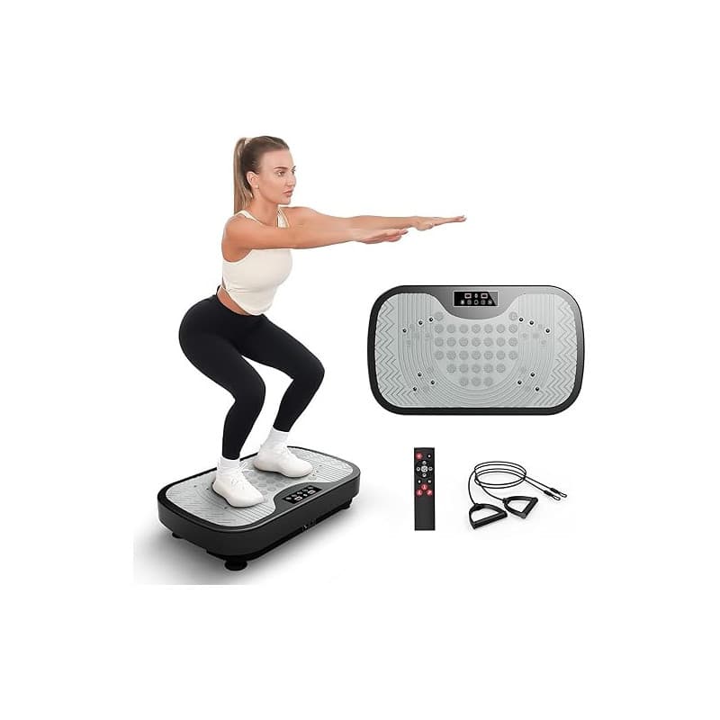 JOROTO JV30 Vibration Plate | Entraînement de Tout Le Corps pour la Maison| 9 Modes d'agitation | 99 Niveaux de Vibration | avec
