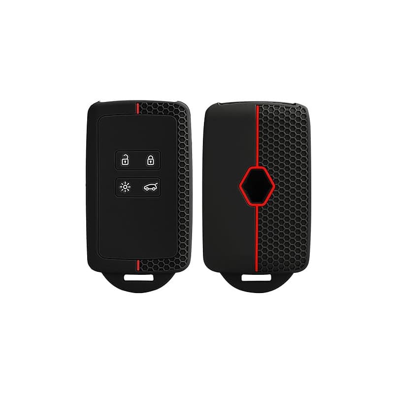 Lot de 2 Coques de clé de Voiture pour Renault Clio Megane Koleos Kadjar Kangoo Twingo Talisman Captur Espace Dacia Duster Coque