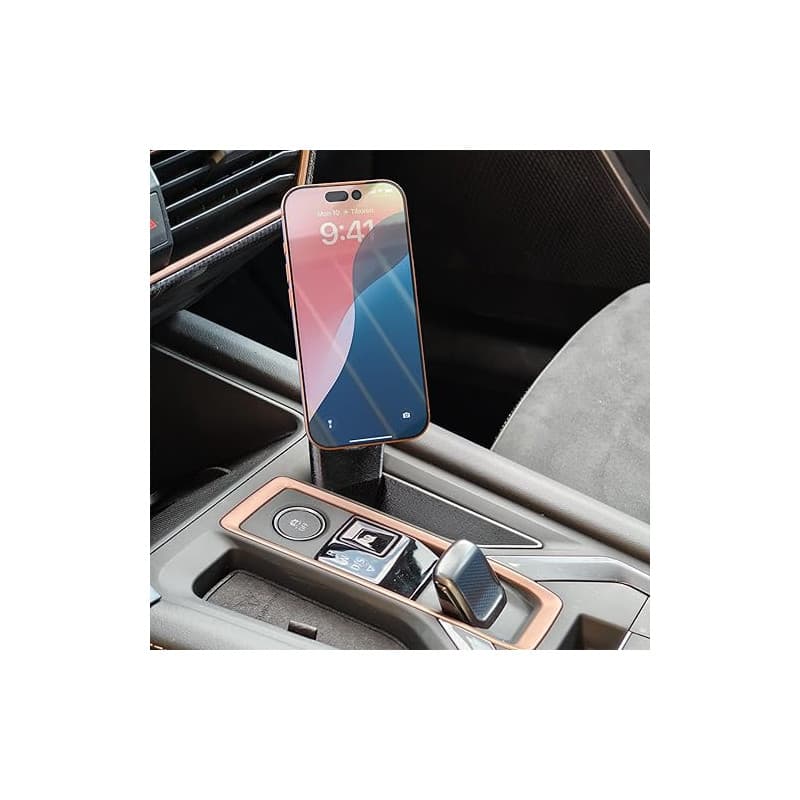 Generisch Support magnétique de téléphone portable pour Seat Leon & Cupra Formentor (à partir de 2024, Facelift) - Compatible Ma