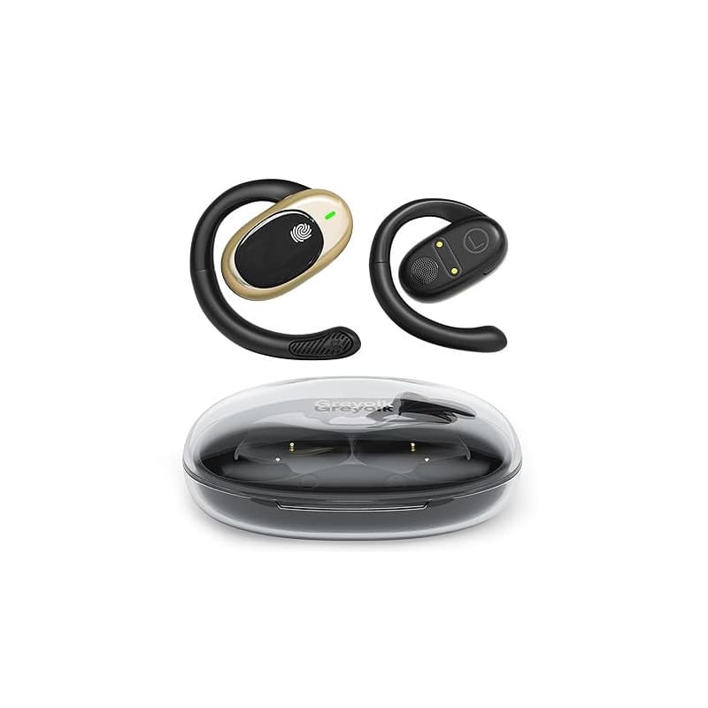 Ecouteur Traducteur Instantané, 42 Heure Bluetooth 5.4 Ecouteurs sans Fil avec 156 Langues, 3 en 1 Écouteur AI Traduction Vocale