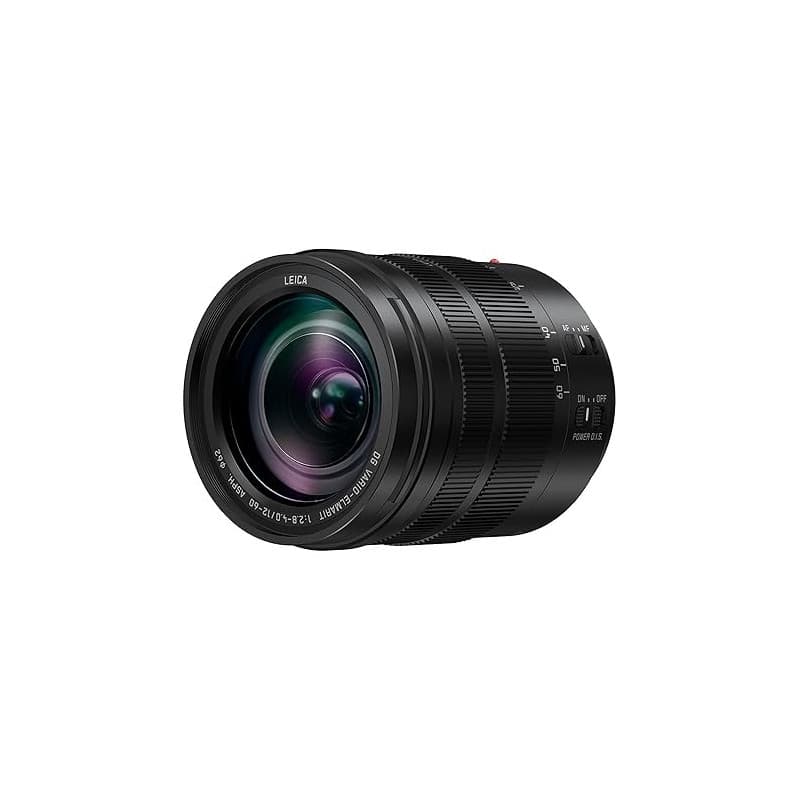 Panasonic LEICA 12-60mm F2.8-4.0 | Objectif Zoom Polyvalent H-ES12060E (Grande ouverture, Stabilisé, Tropicalisé, equiv. 35mm :