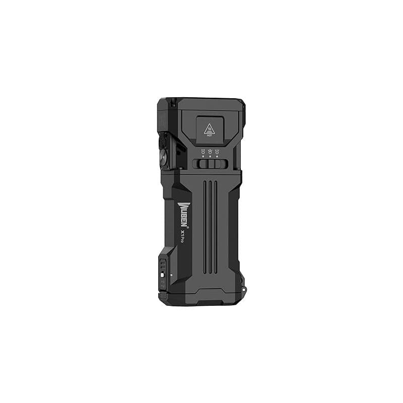 WUBEN X1Pro Lampe de poche rechargeable à haute puissance de lumens - Lampe de poche ultra lumineuse avec 12 300 lumens - Forme