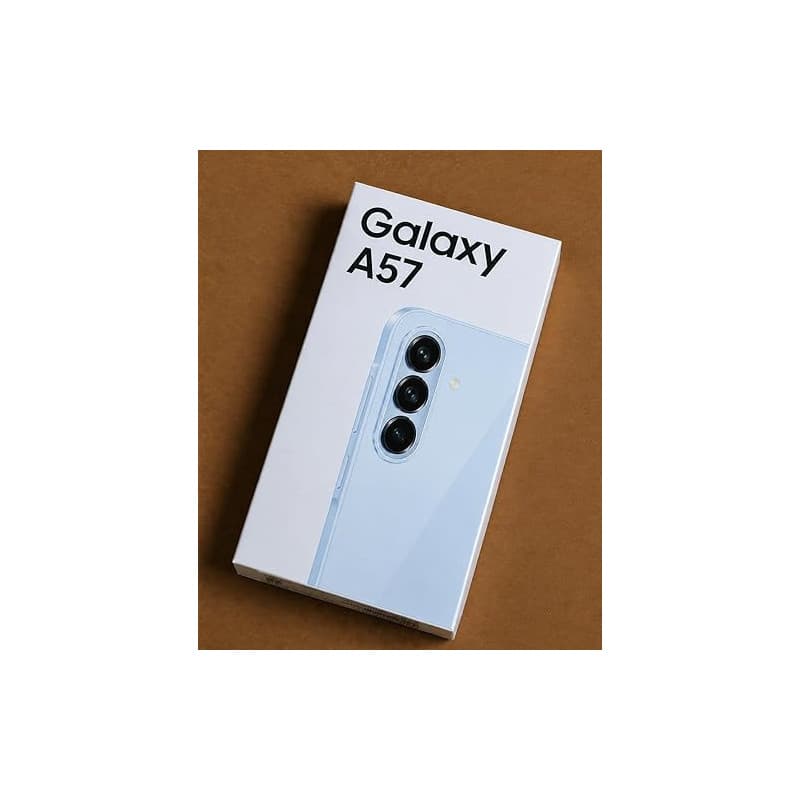 Samsung A576B/DS Galaxy A57 5G, Dual, 256GB 8GB Ram, Génial Icyblue