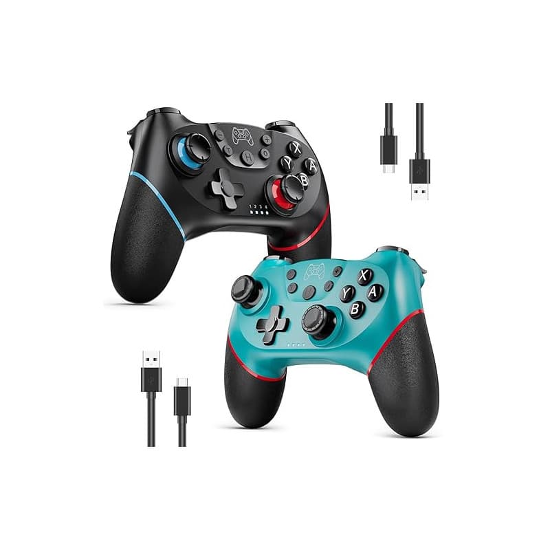 Etpark Manette Switch 2PCS, Manette Switch Sans Fil Compatible avec Switch/Switch 2/Switc.h Lite/OLED, Manett.e Switch Pro avec