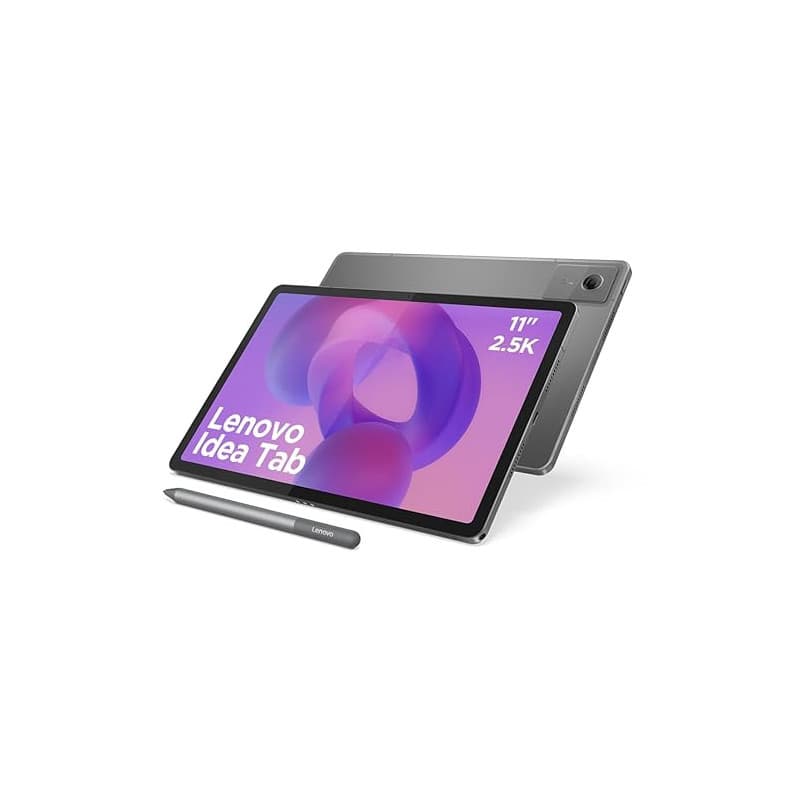 Lenovo Idea Tab - Tablette Tactile, IA intégrée 11'' 2.5K, 90Hz (MediaTek Dimensity 6300, 8Coeurs, RAM 8Go, UFS 2.2 128Go, Andro